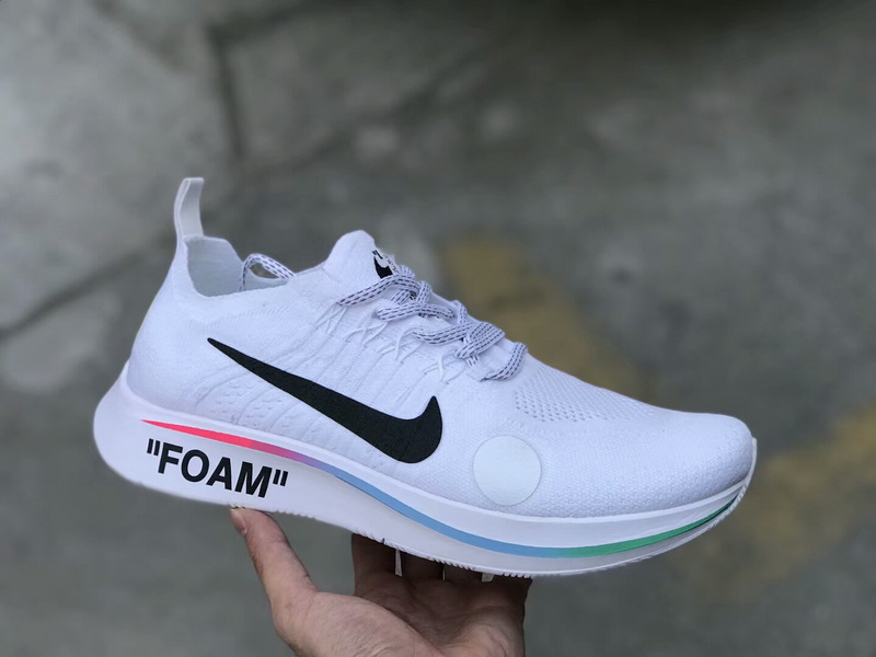 Off-White x Nike Zoom Fly Mercurial Flyknit White(98% Authentic quality)